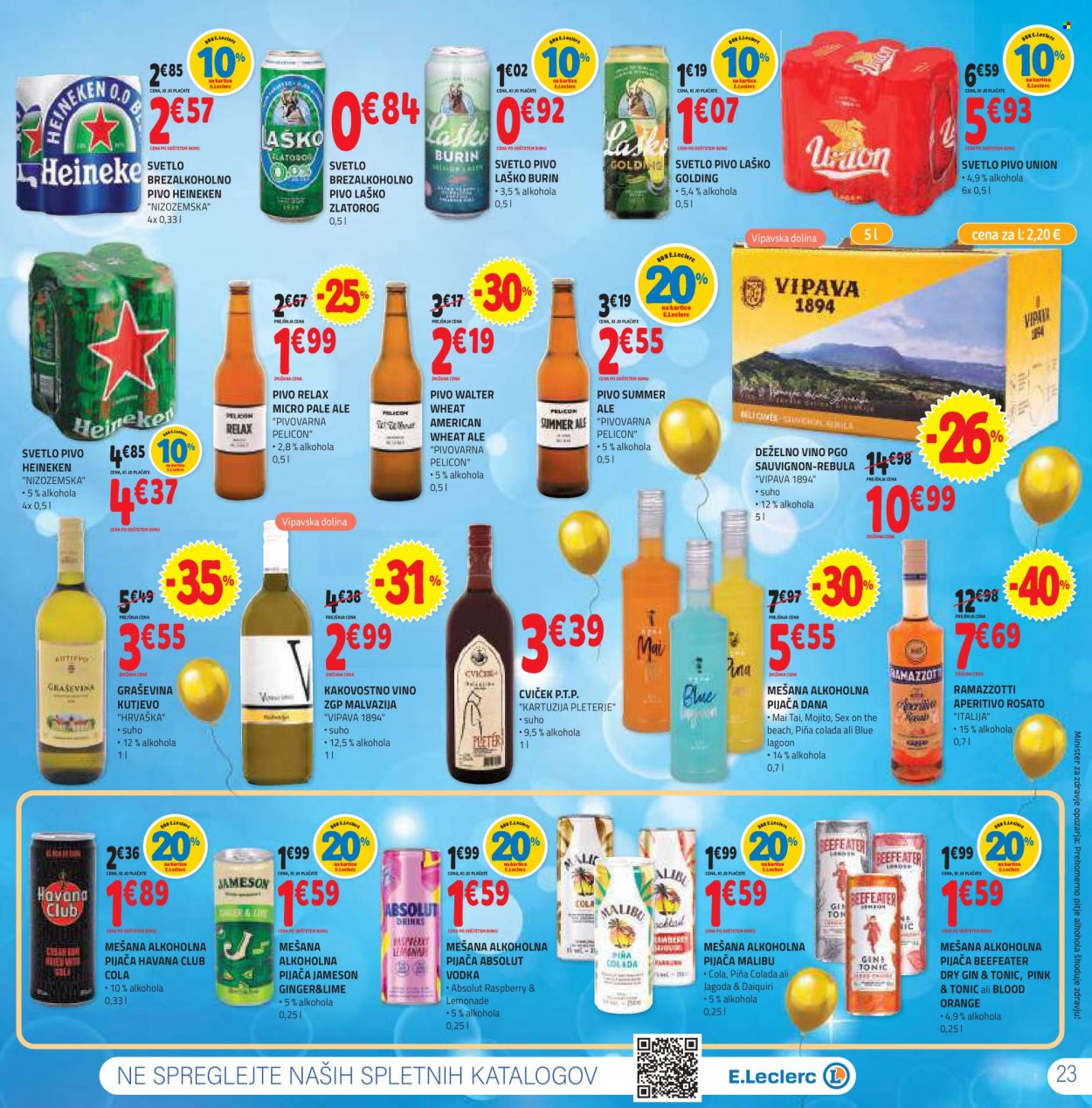 E.Leclerc katalog - 7.6.2023 - 17.6.2023. Stran 23