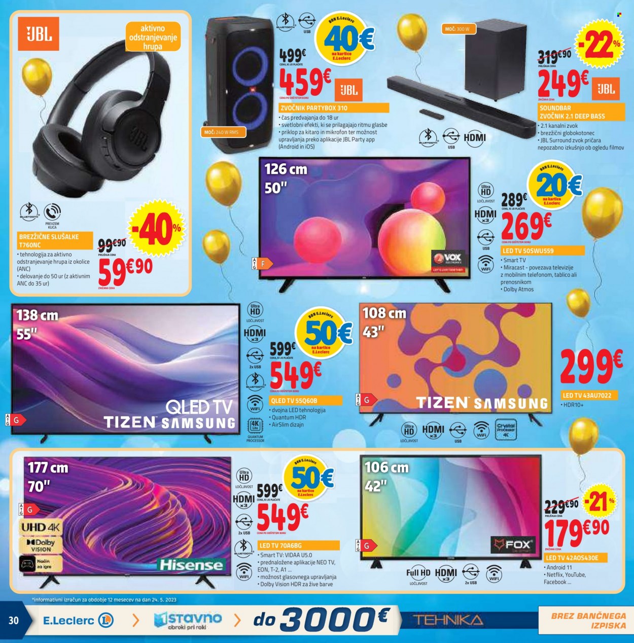 E.Leclerc katalog - 7.6.2023 - 17.6.2023. Stran 30