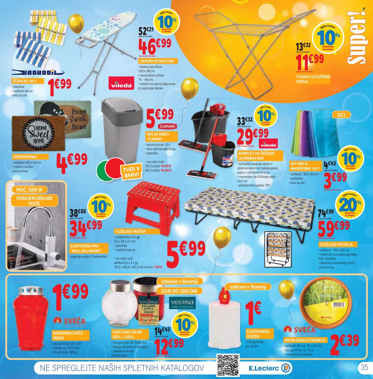 E.Leclerc katalog - 7.6.2023 - 17.6.2023. Stran 35