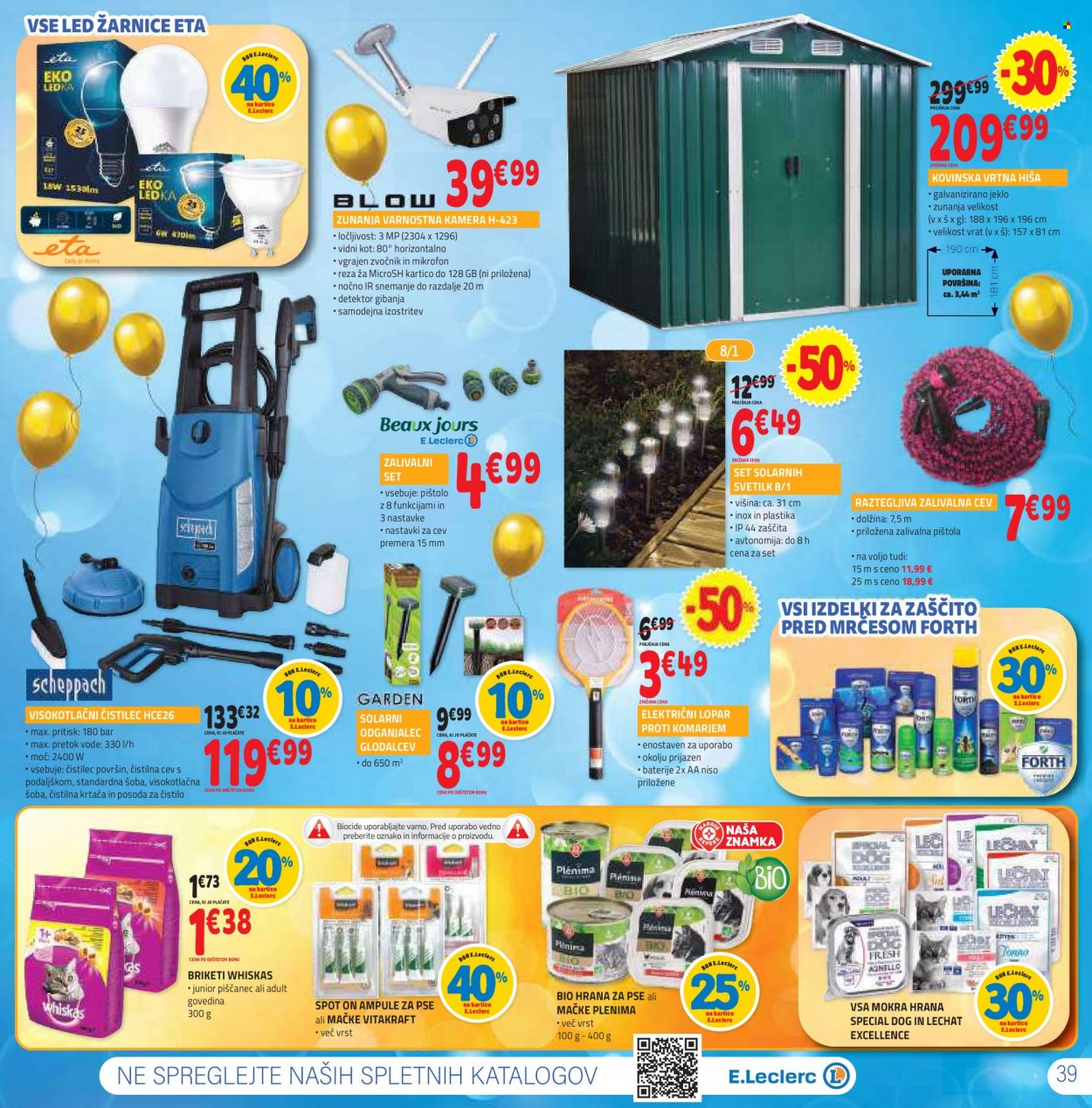 E.Leclerc katalog - 7.6.2023 - 17.6.2023. Stran 39