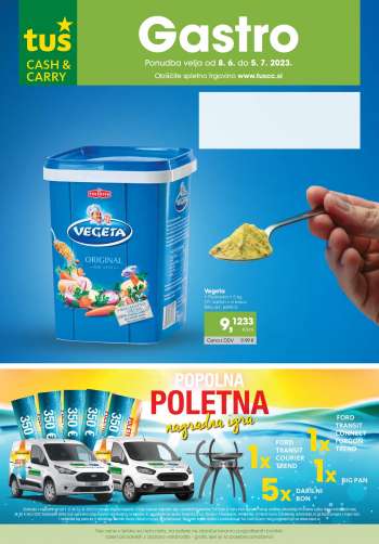 Tuš Cash & Carry katalog - 8.6.2023 - 5.7.2023.
