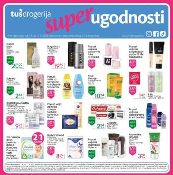 Tuš Drogeria katalog - 7.6.2023 - 17.6.2023.