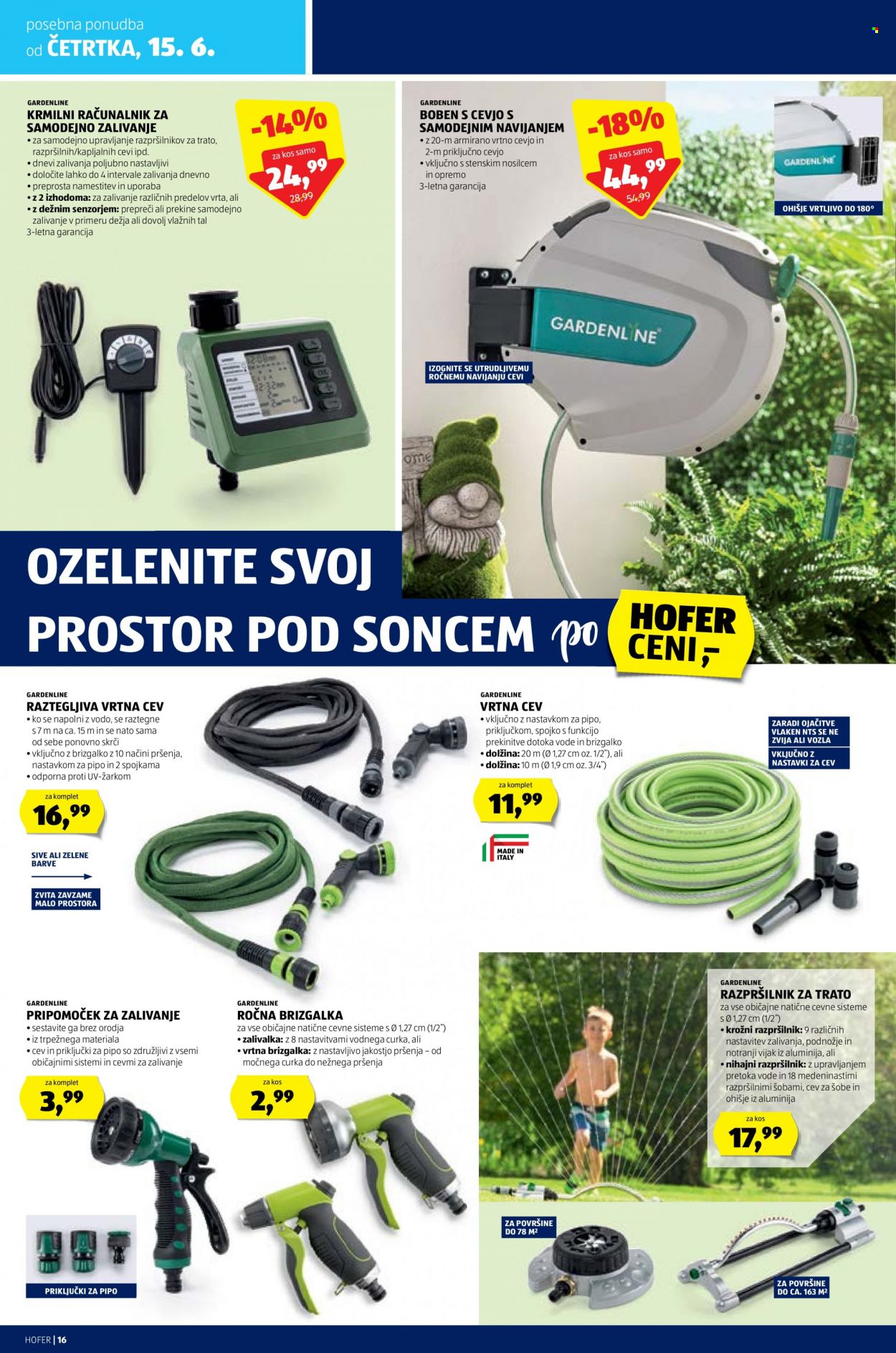 Hofer katalog - 8.6.2023 - 17.6.2023. Stran 16