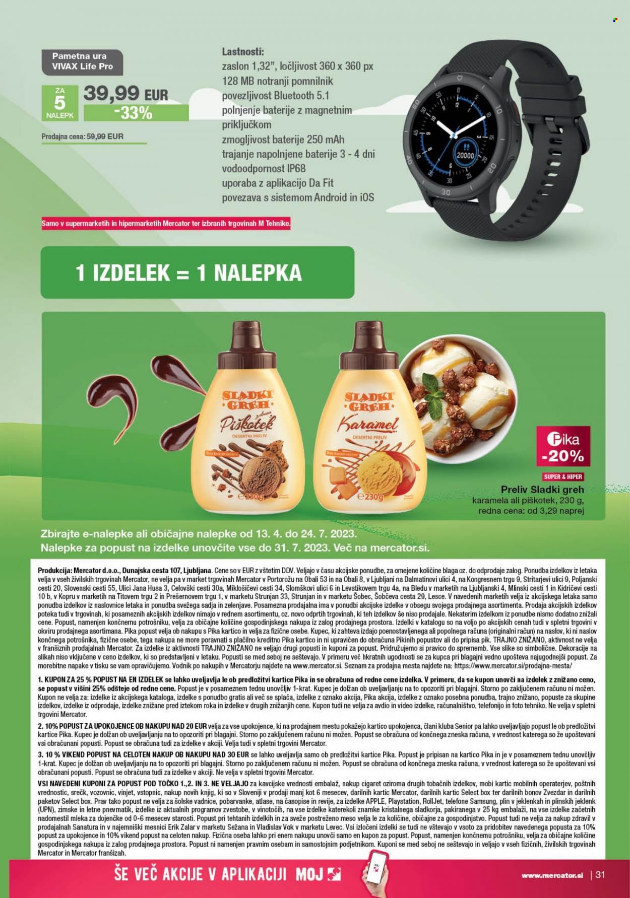 Mercator katalog - 15.6.2023 - 21.6.2023. Stran 31