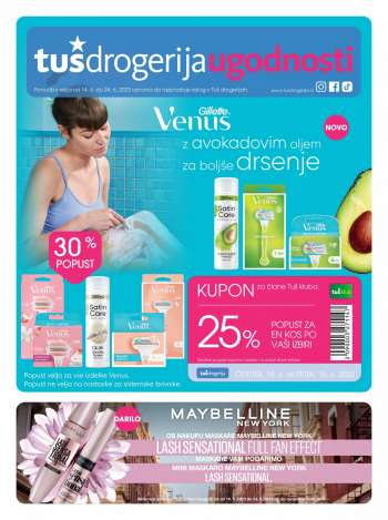 Tuš Drogeria katalog - 14.6.2023 - 24.6.2023.