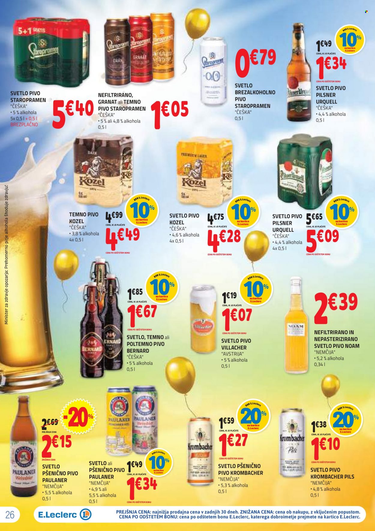 E.Leclerc katalog - 14.6.2023 - 24.6.2023. Stran 26