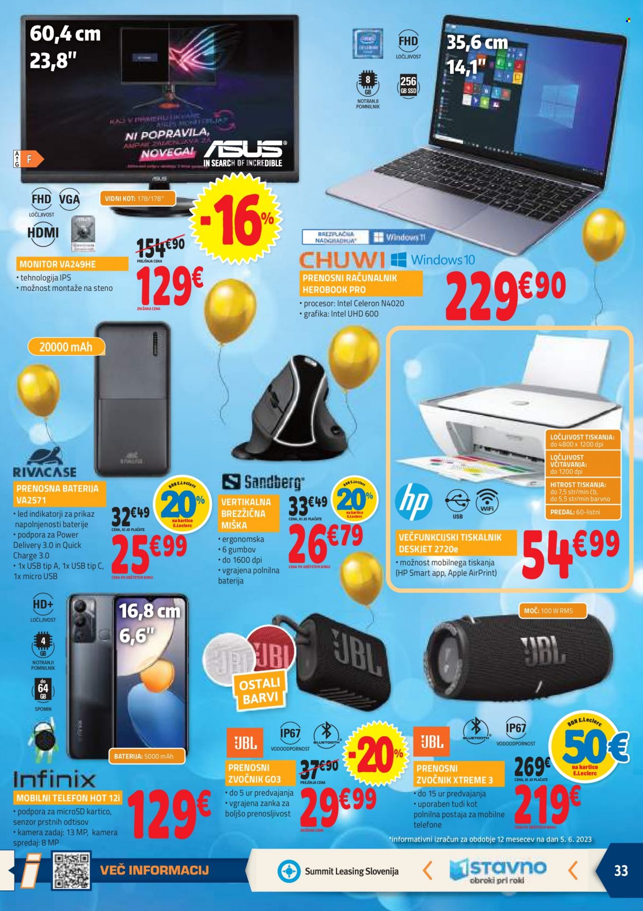 E.Leclerc katalog - 14.6.2023 - 24.6.2023. Stran 33