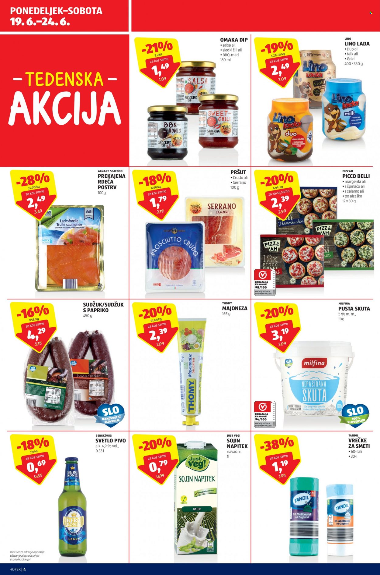 Hofer katalog - 15.6.2023 - 24.6.2023. Stran 4