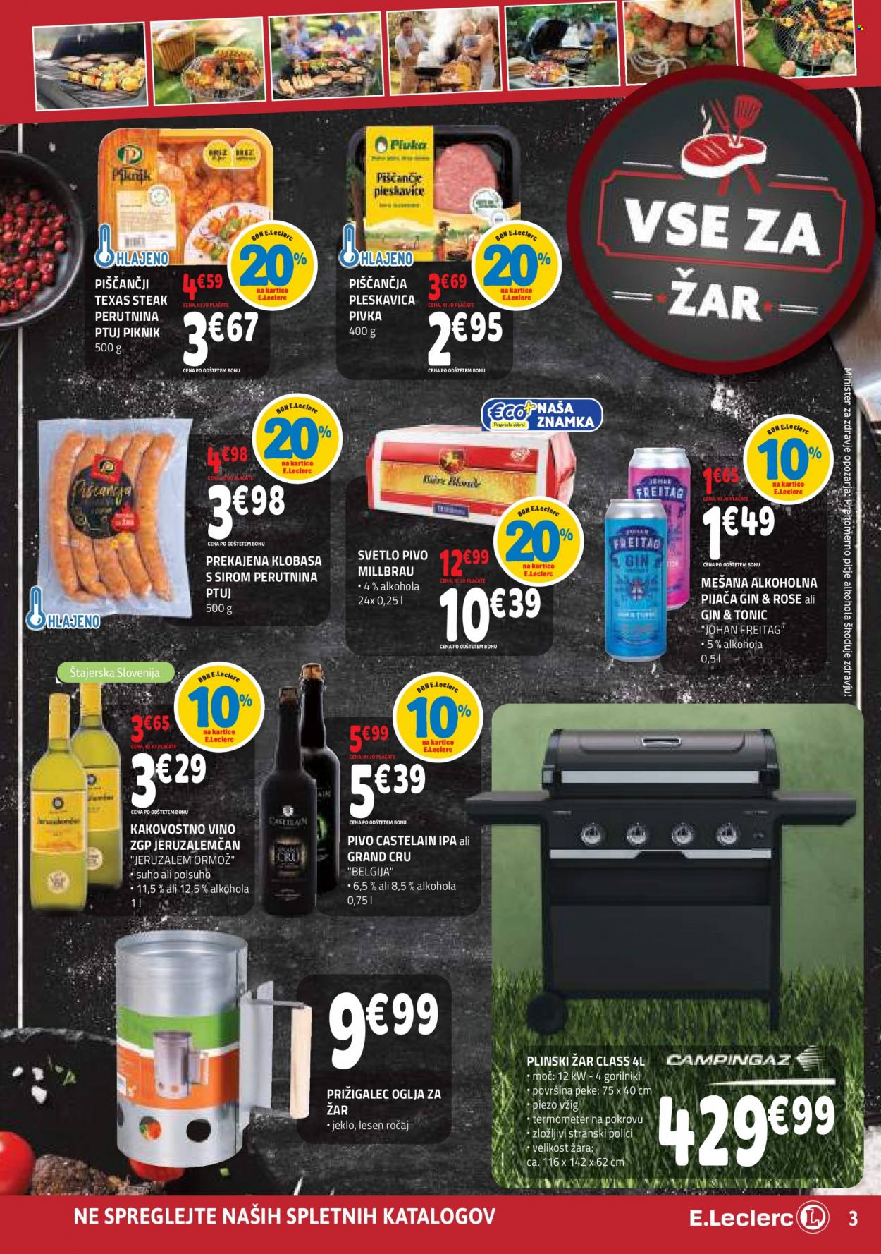 E.Leclerc katalog - 21.6.2023 - 1.7.2023. Stran 3