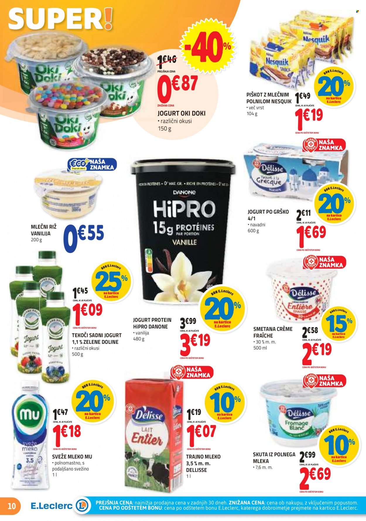E.Leclerc katalog - 21.6.2023 - 1.7.2023. Stran 10