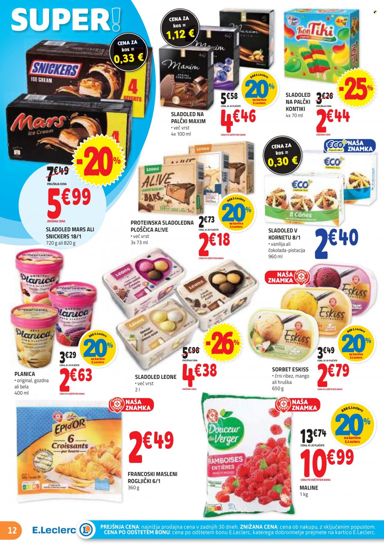 E.Leclerc katalog - 21.6.2023 - 1.7.2023. Stran 12