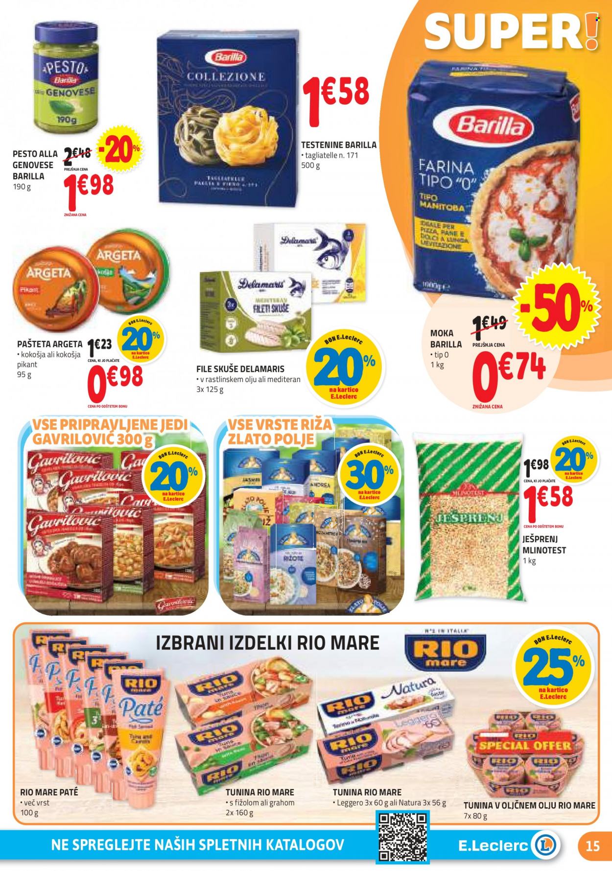 E.Leclerc katalog - 21.6.2023 - 1.7.2023. Stran 15
