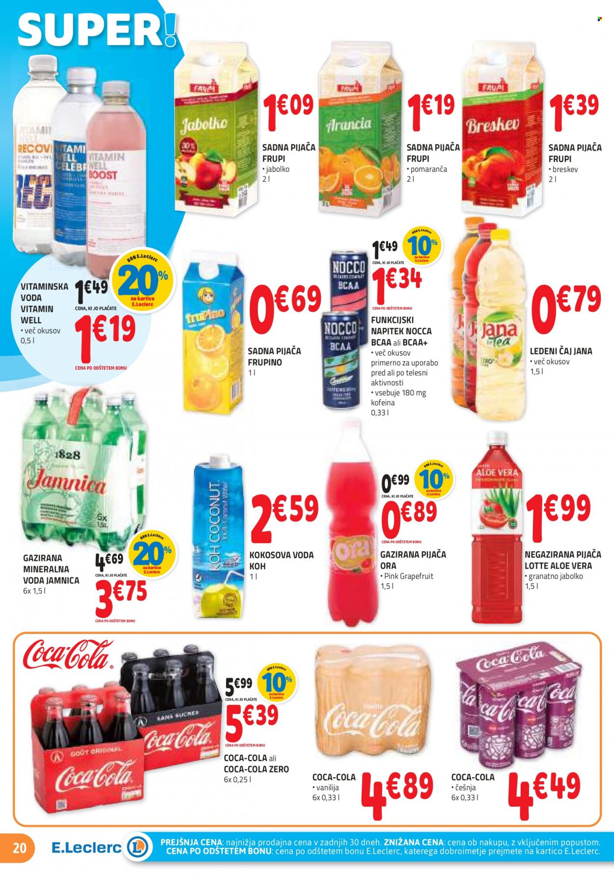 E.Leclerc katalog - 21.6.2023 - 1.7.2023. Stran 20