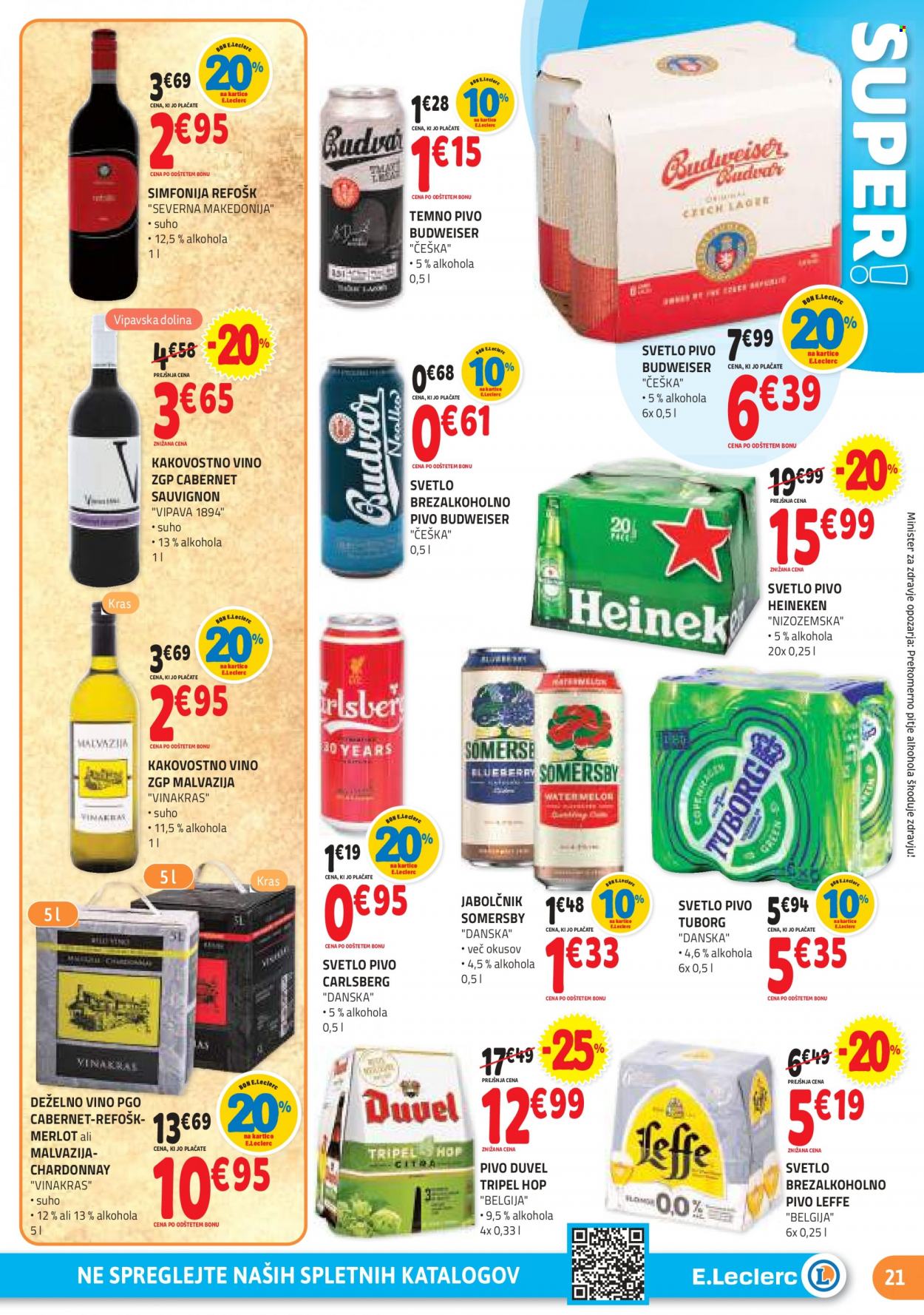 E.Leclerc katalog - 21.6.2023 - 1.7.2023. Stran 21