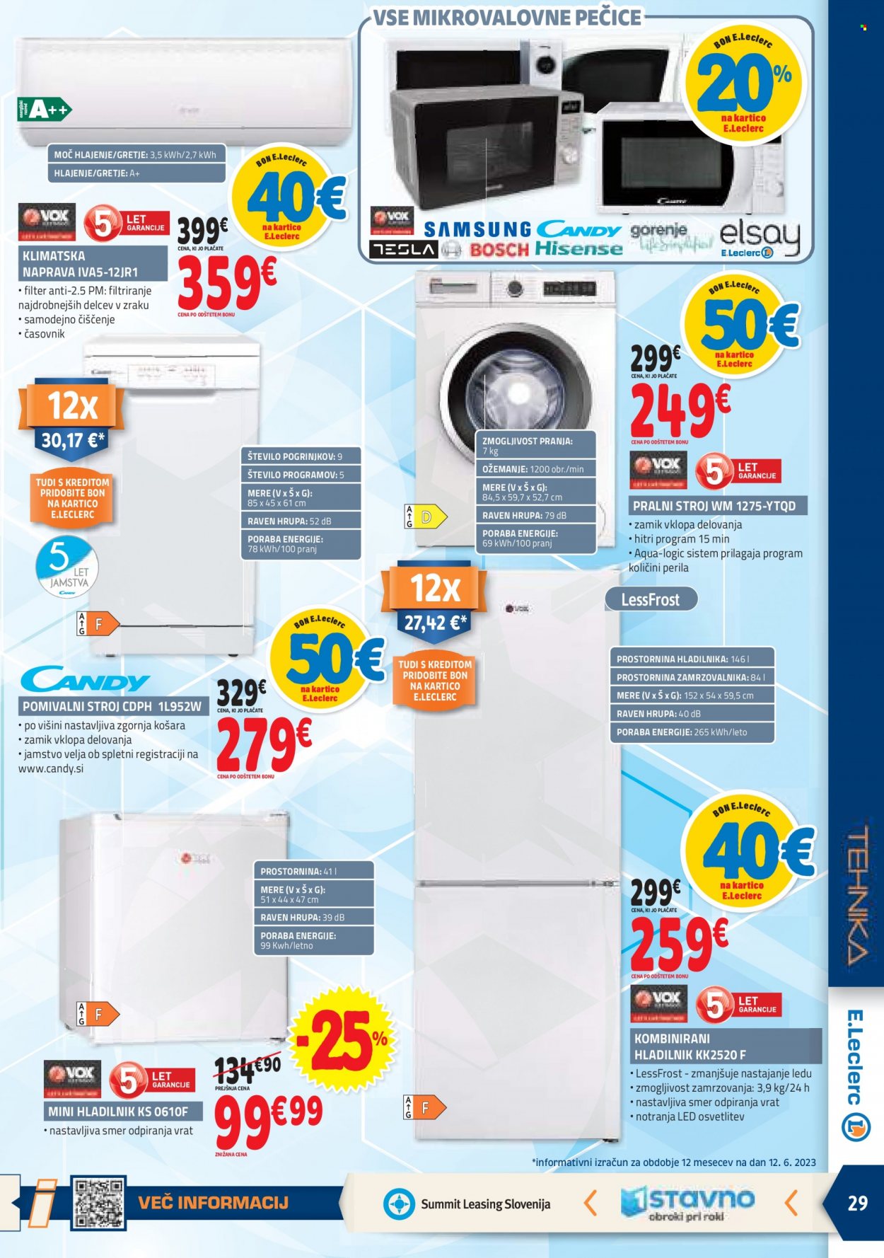 E.Leclerc katalog - 21.6.2023 - 1.7.2023. Stran 29