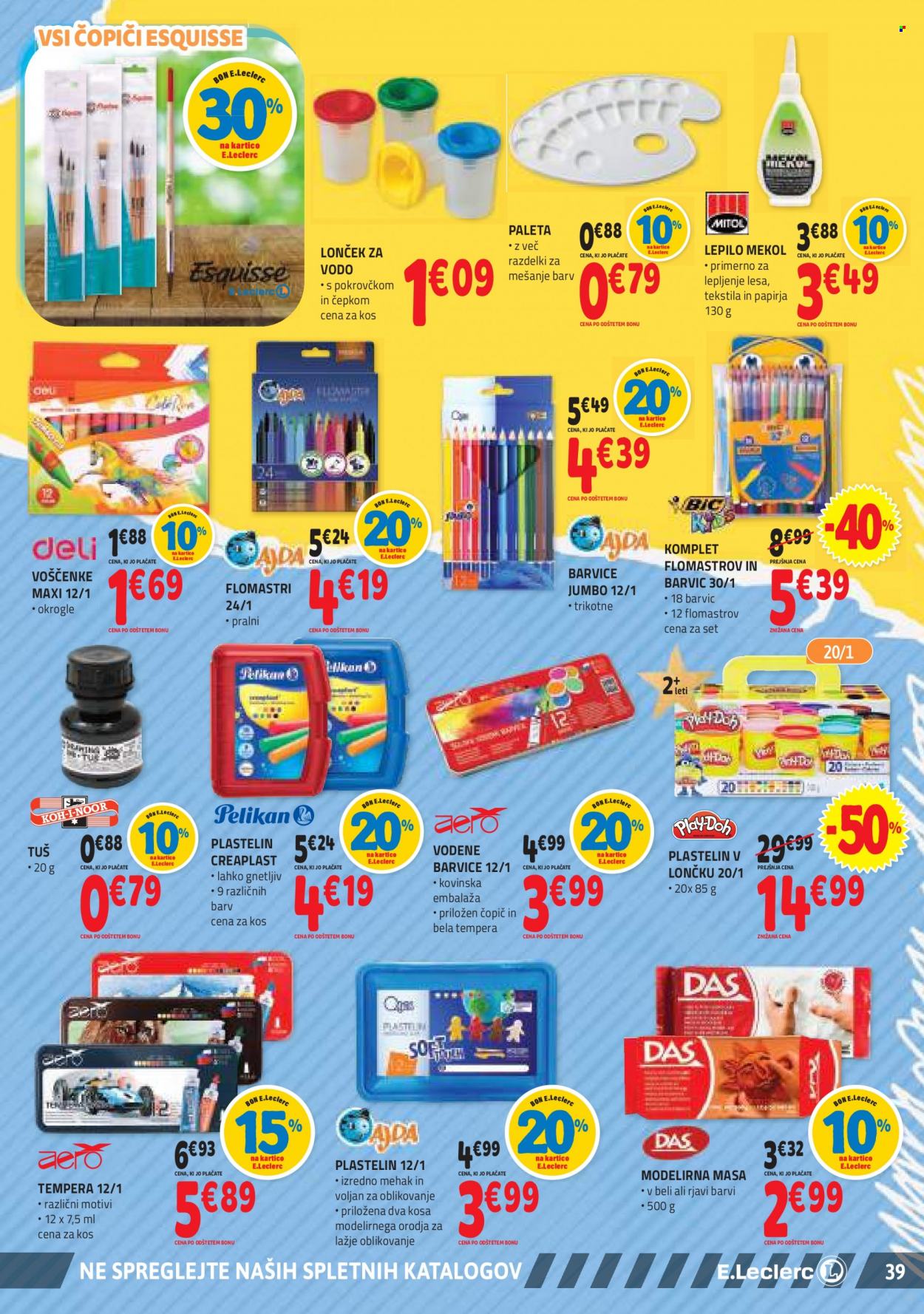 E.Leclerc katalog - 21.6.2023 - 1.7.2023. Stran 39