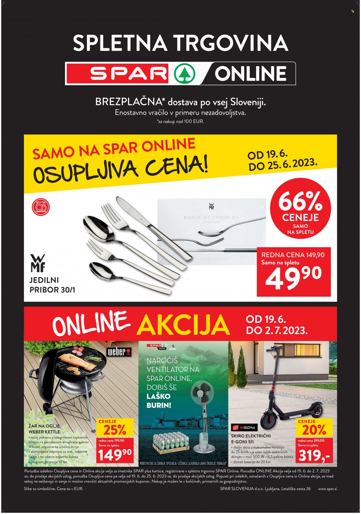 SPAR katalog - 19.6.2023 - 2.7.2023. Stran 1