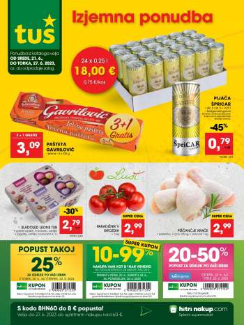Tuš katalog - 21.6.2023 - 27.6.2023.