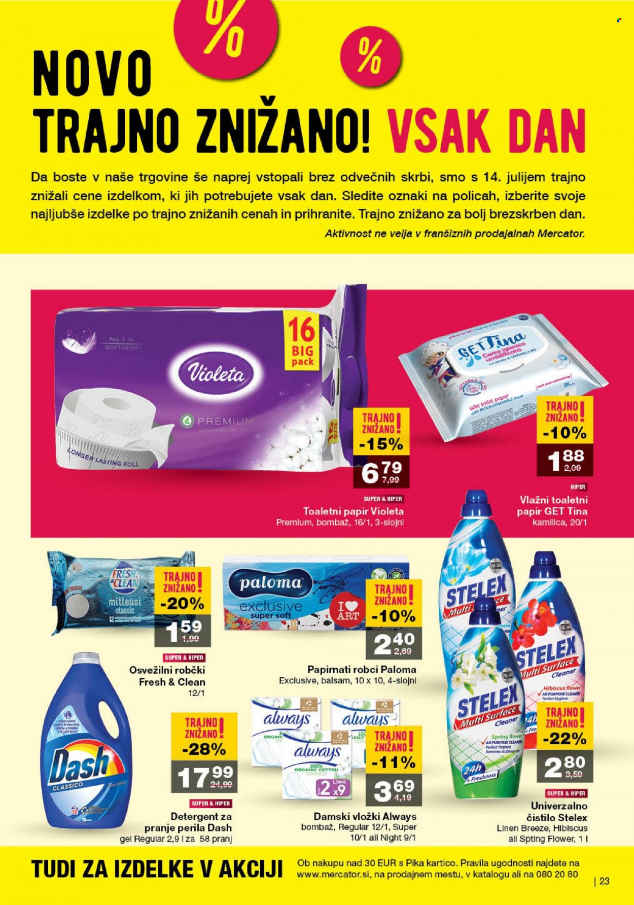 Mercator katalog - 22.6.2023 - 28.6.2023. Stran 23
