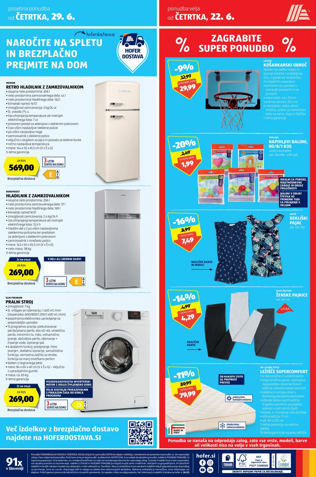 Hofer katalog - 22.6.2023 - 1.7.2023. Stran 16
