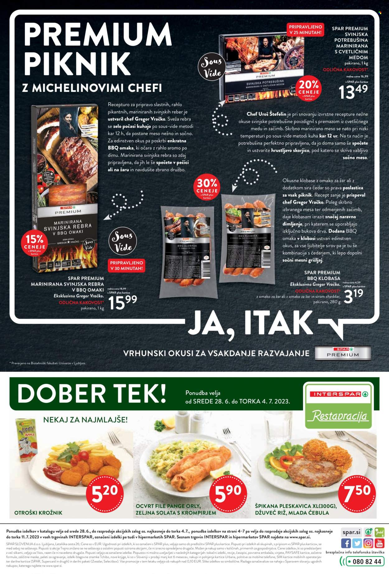 INTERSPAR katalog - 28.6.2023 - 11.7.2023. Stran 8