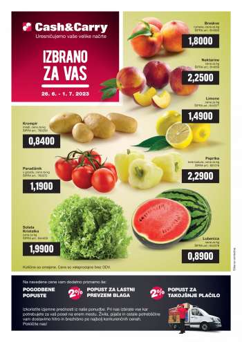 Mercator Cash & Carry katalog - 26.6.2023 - 1.7.2023.