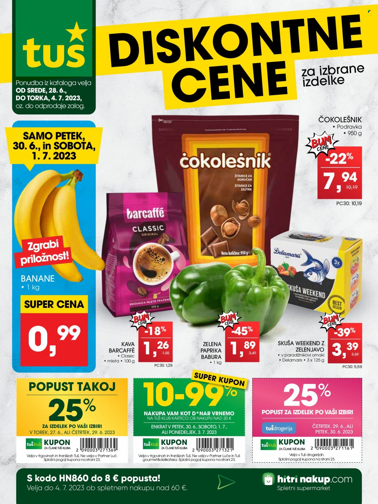 Tuš katalog - 28.6.2023 - 4.7.2023. Stran 1