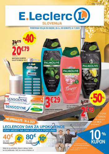 E.Leclerc katalog - 28.6.2023 - 8.7.2023.