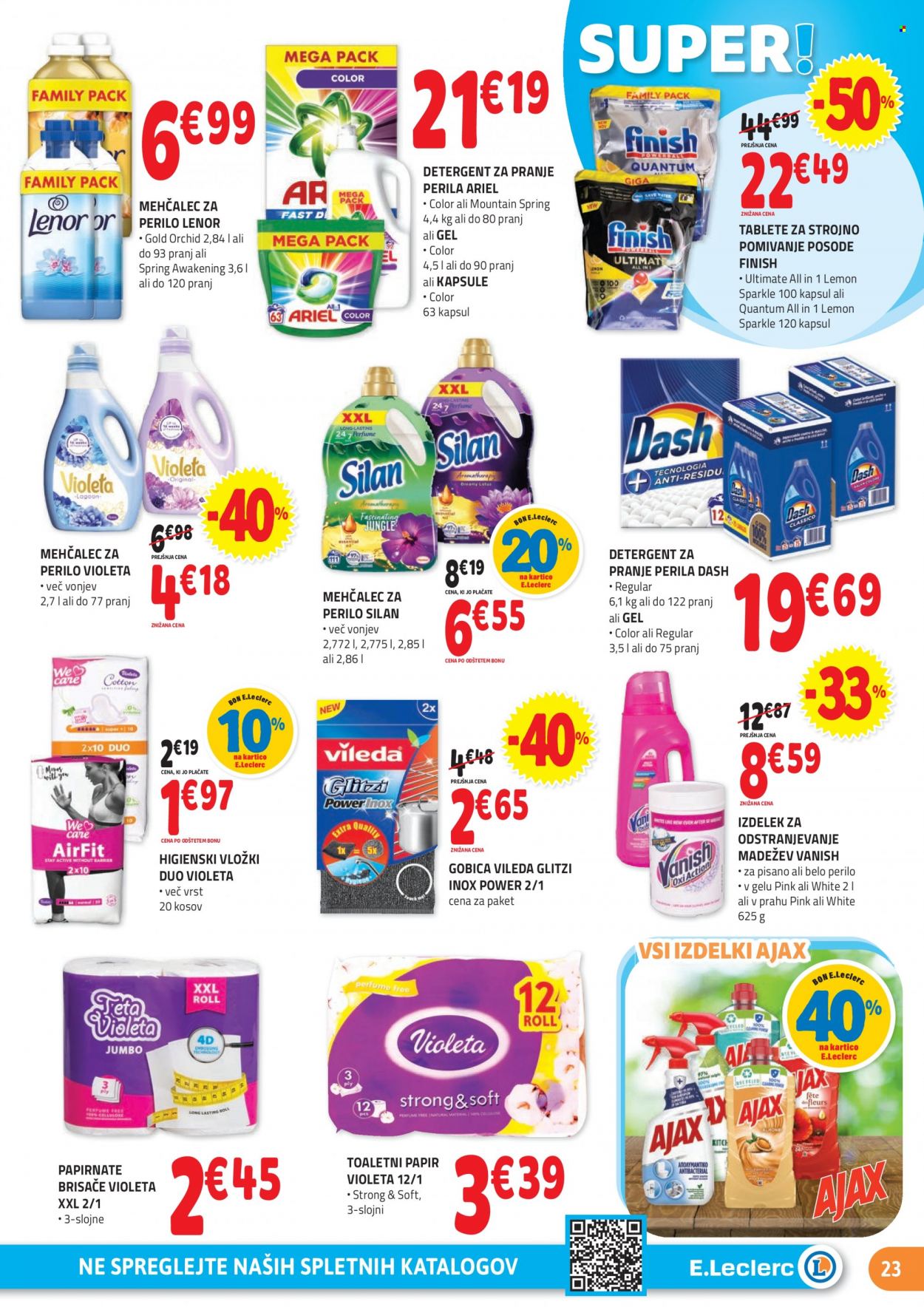 E.Leclerc katalog - 28.6.2023 - 8.7.2023. Stran 23