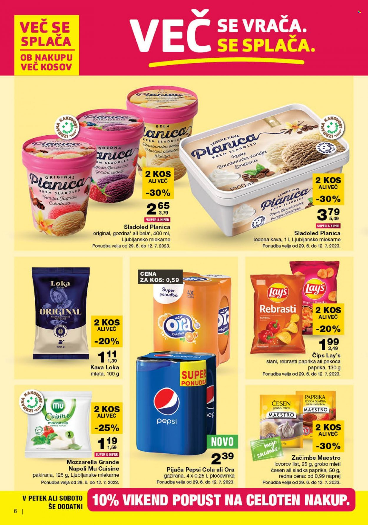 Mercator katalog - 29.6.2023 - 5.7.2023. Stran 6