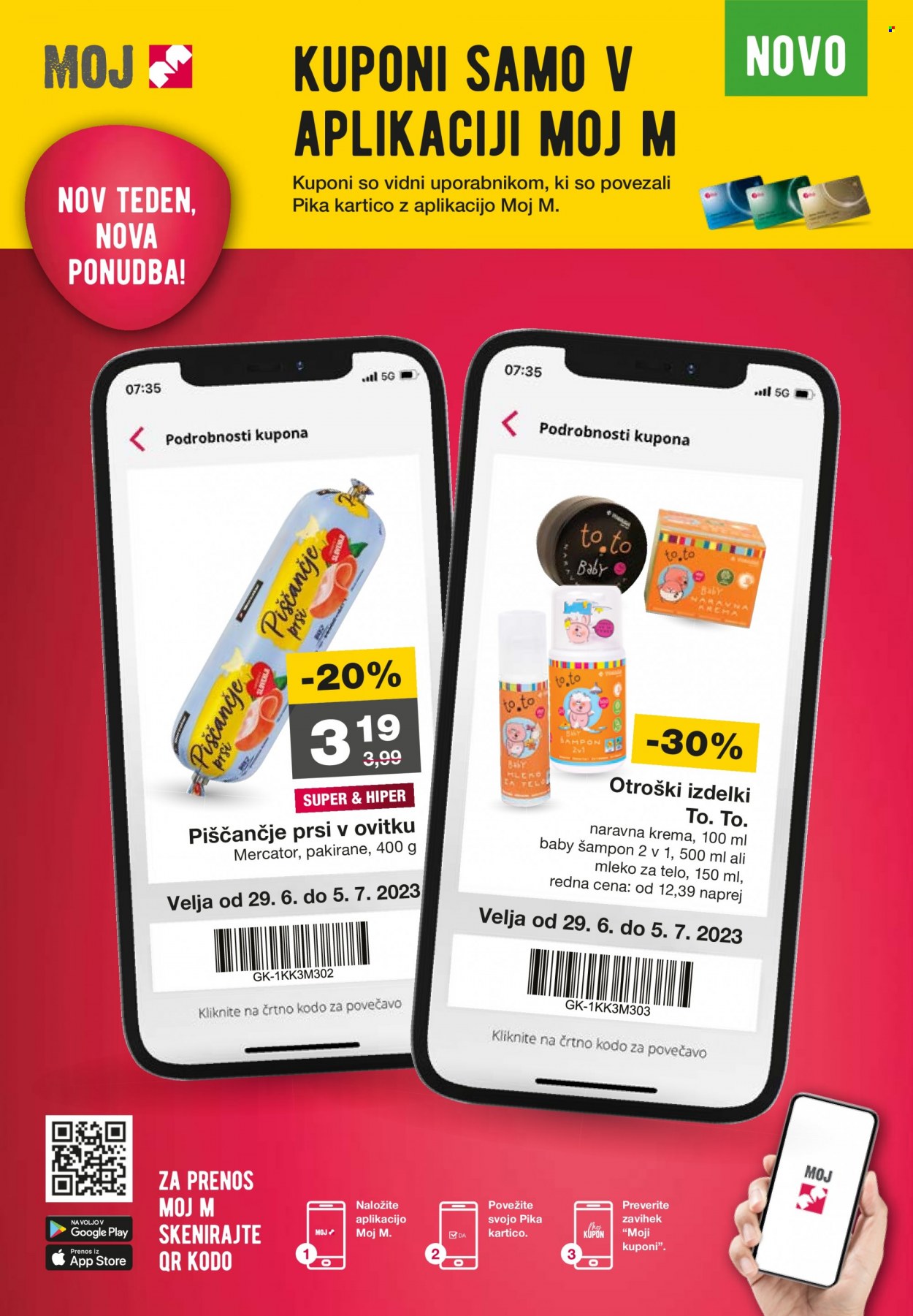 Mercator katalog - 29.6.2023 - 5.7.2023. Stran 40