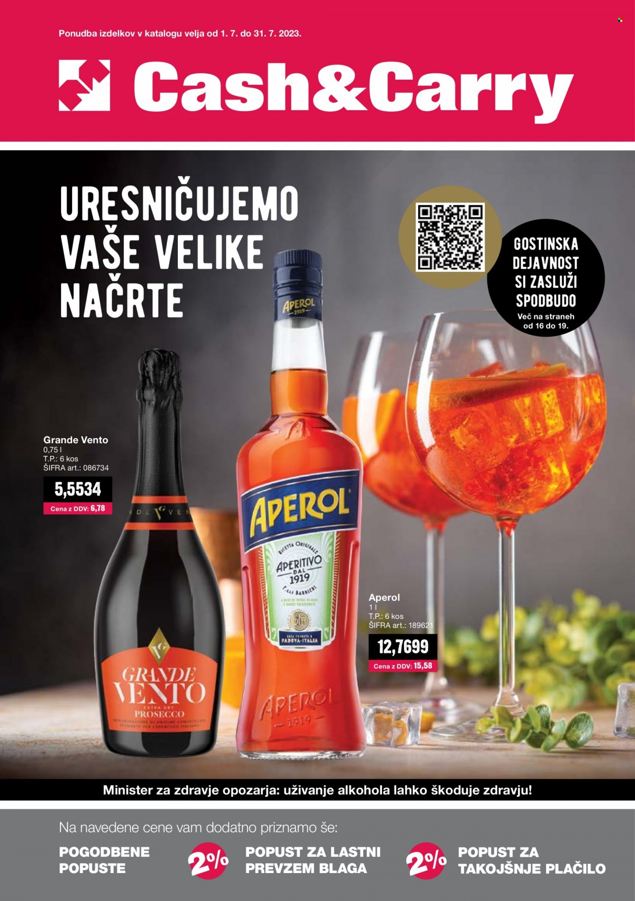 Mercator Cash & Carry katalog - 1.7.2023 - 31.7.2023. Stran 1