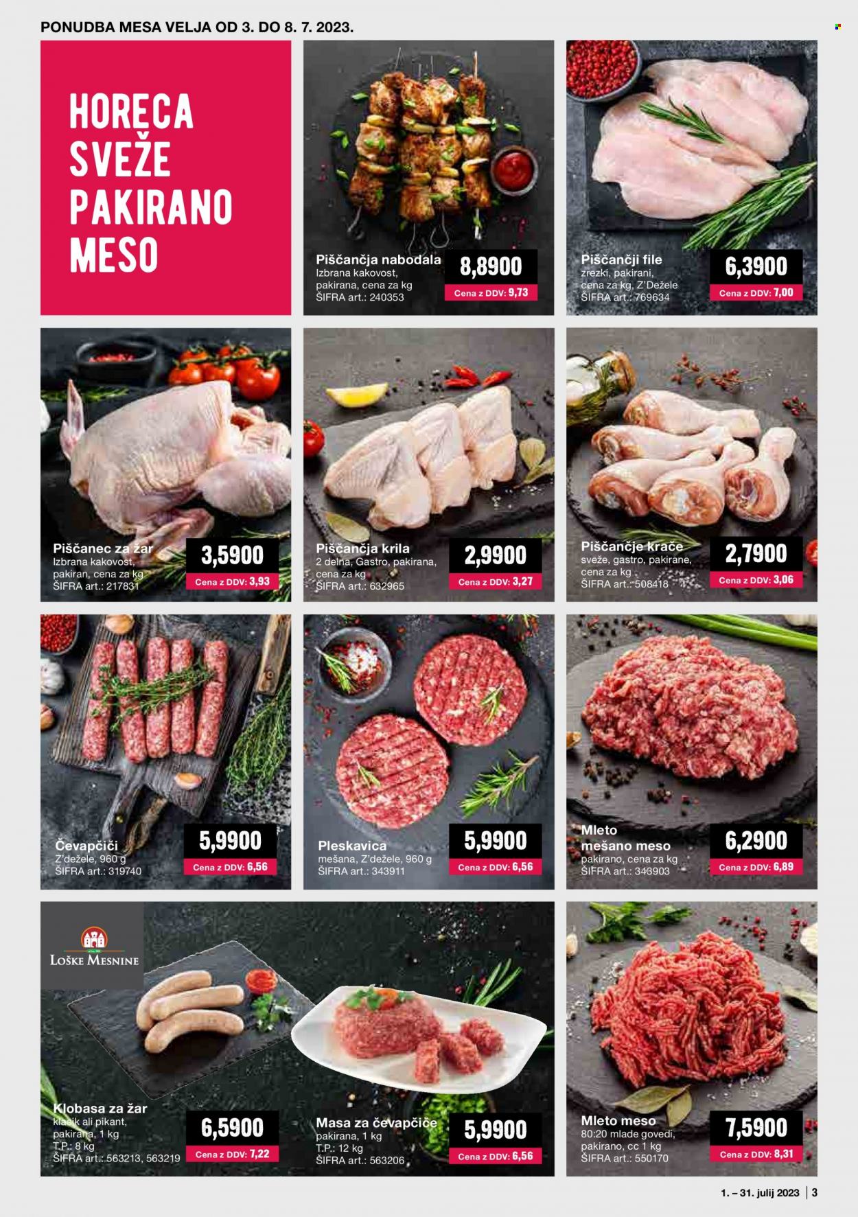 Mercator Cash & Carry katalog - 1.7.2023 - 31.7.2023. Stran 3