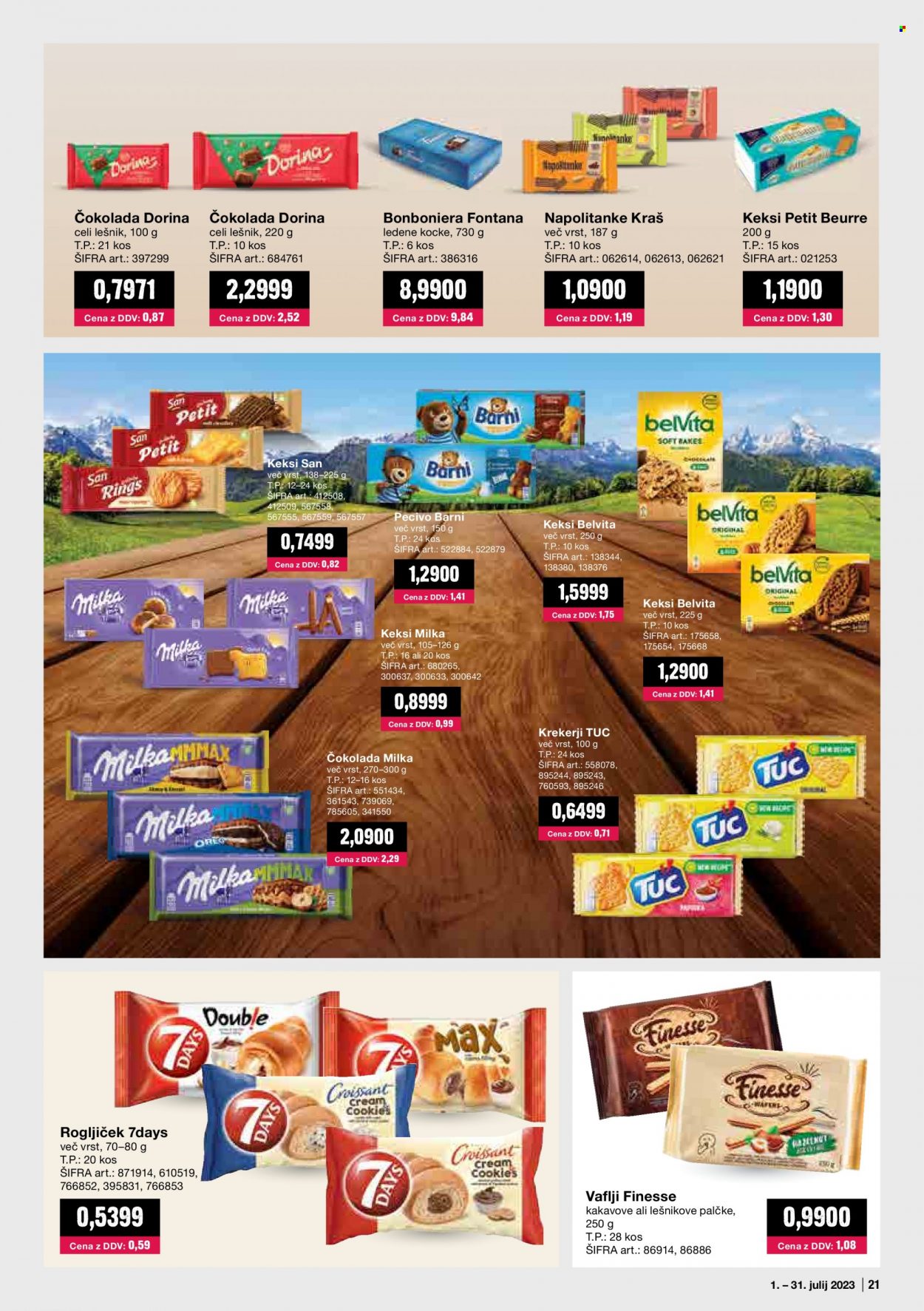 Mercator Cash & Carry katalog - 1.7.2023 - 31.7.2023. Stran 21