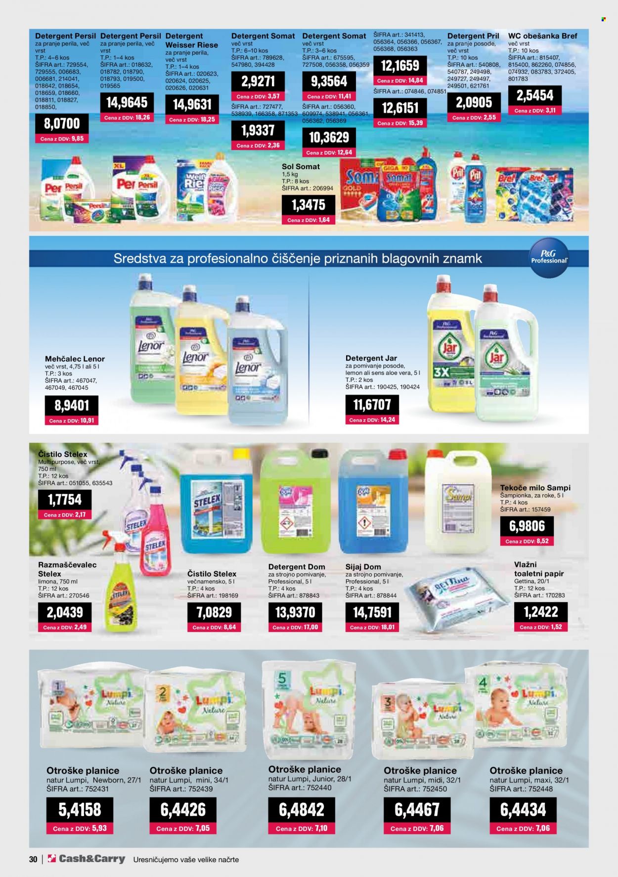 Mercator Cash & Carry katalog - 1.7.2023 - 31.7.2023. Stran 30