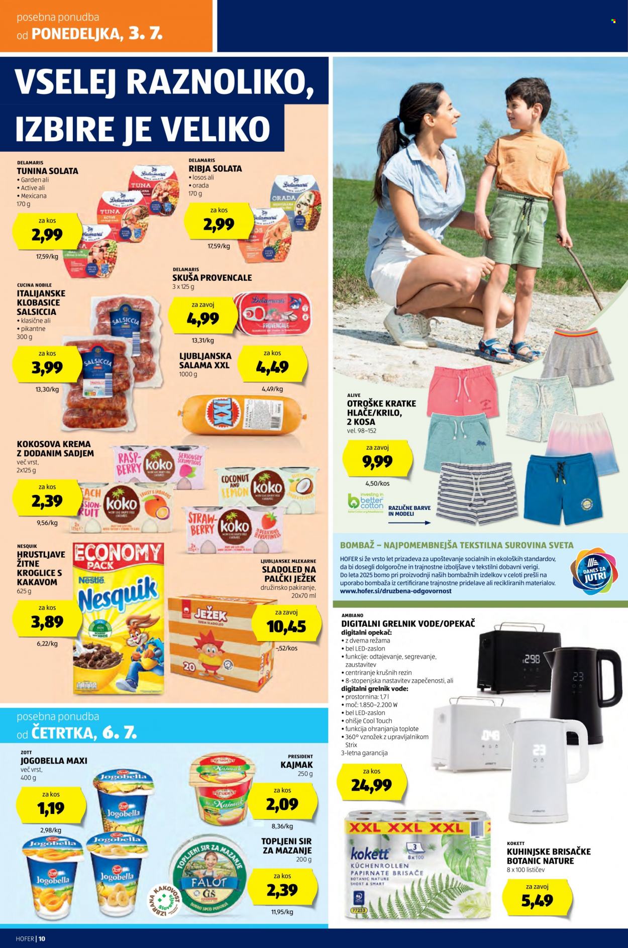 Hofer katalog - 29.6.2023 - 8.7.2023. Stran 10