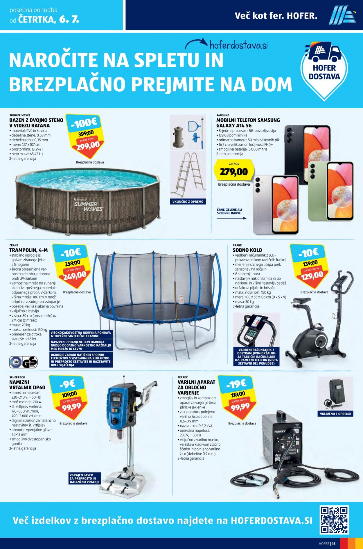 Hofer katalog - 29.6.2023 - 8.7.2023. Stran 15