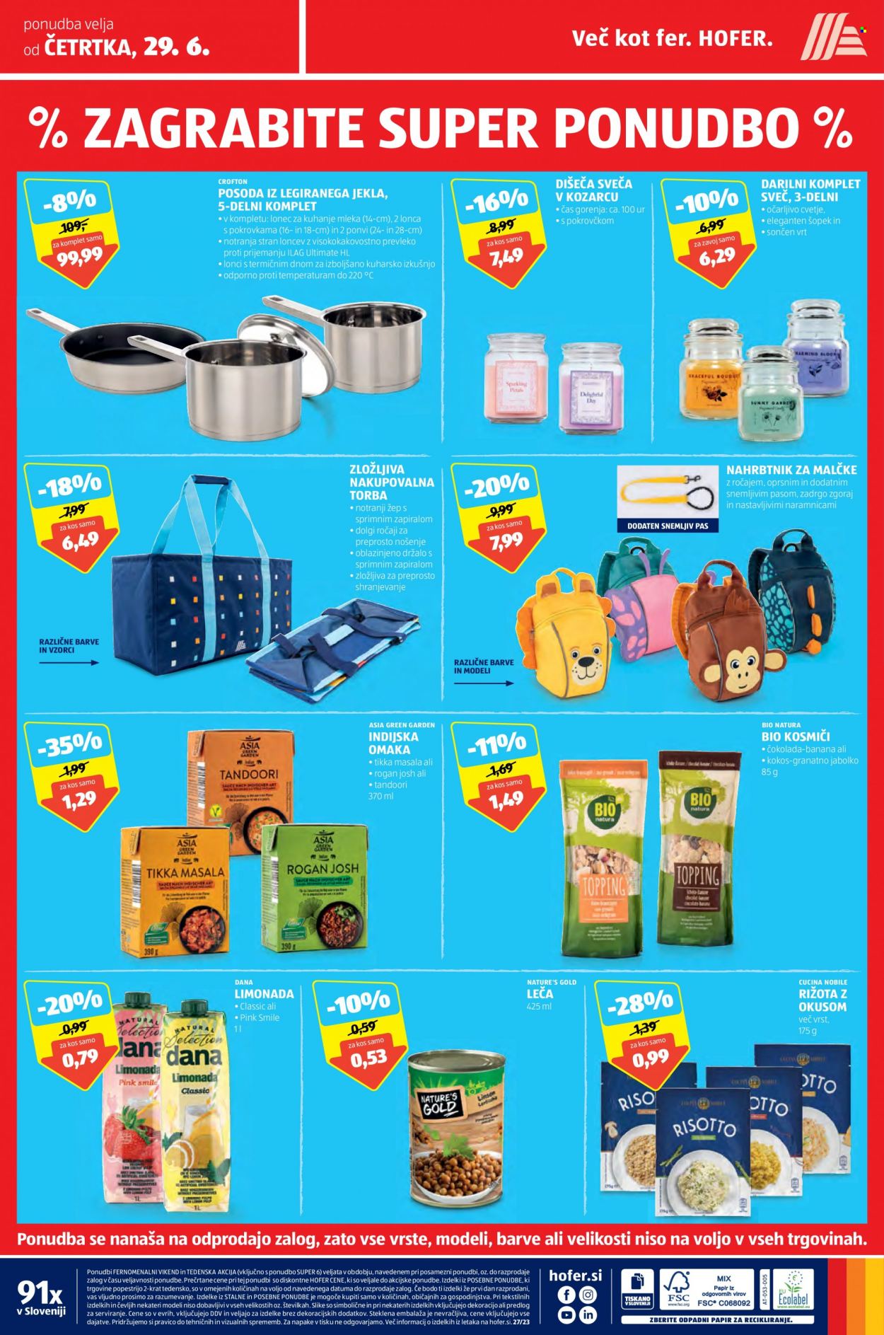 Hofer katalog - 29.6.2023 - 8.7.2023. Stran 16