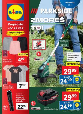 Lidl katalog.