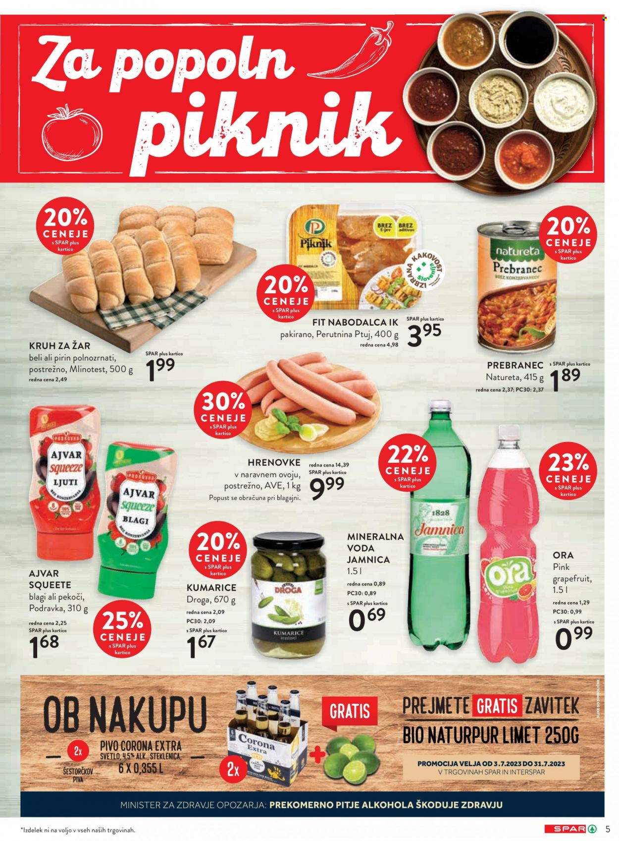 SPAR katalog - 5.7.2023 - 18.7.2023. Stran 5