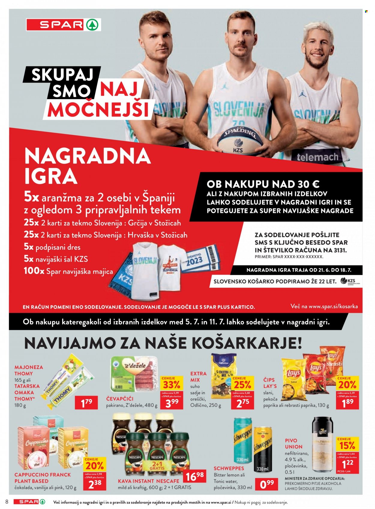 SPAR katalog - 5.7.2023 - 18.7.2023. Stran 8