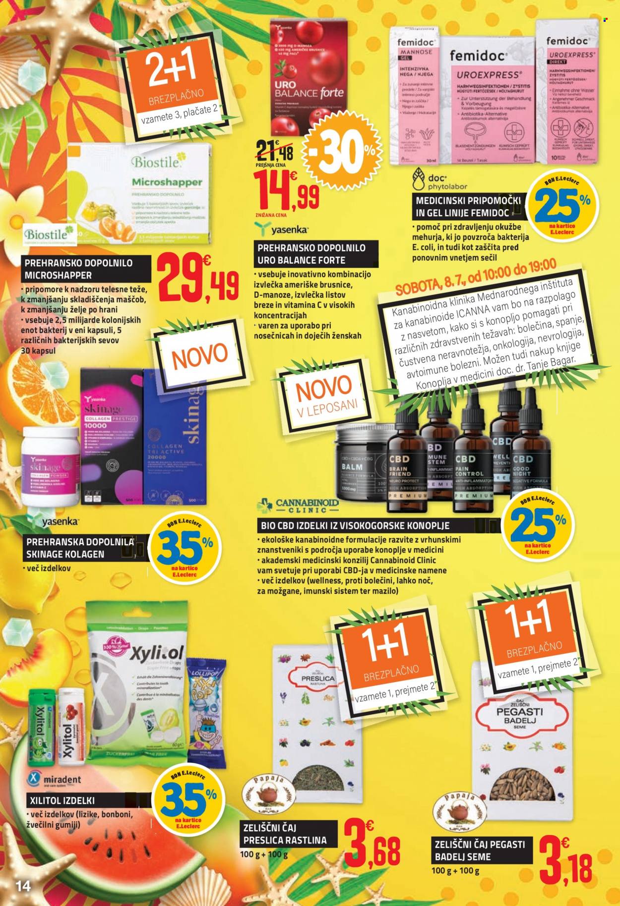 E.Leclerc katalog - 7.7.2023 - 22.7.2023. Stran 14