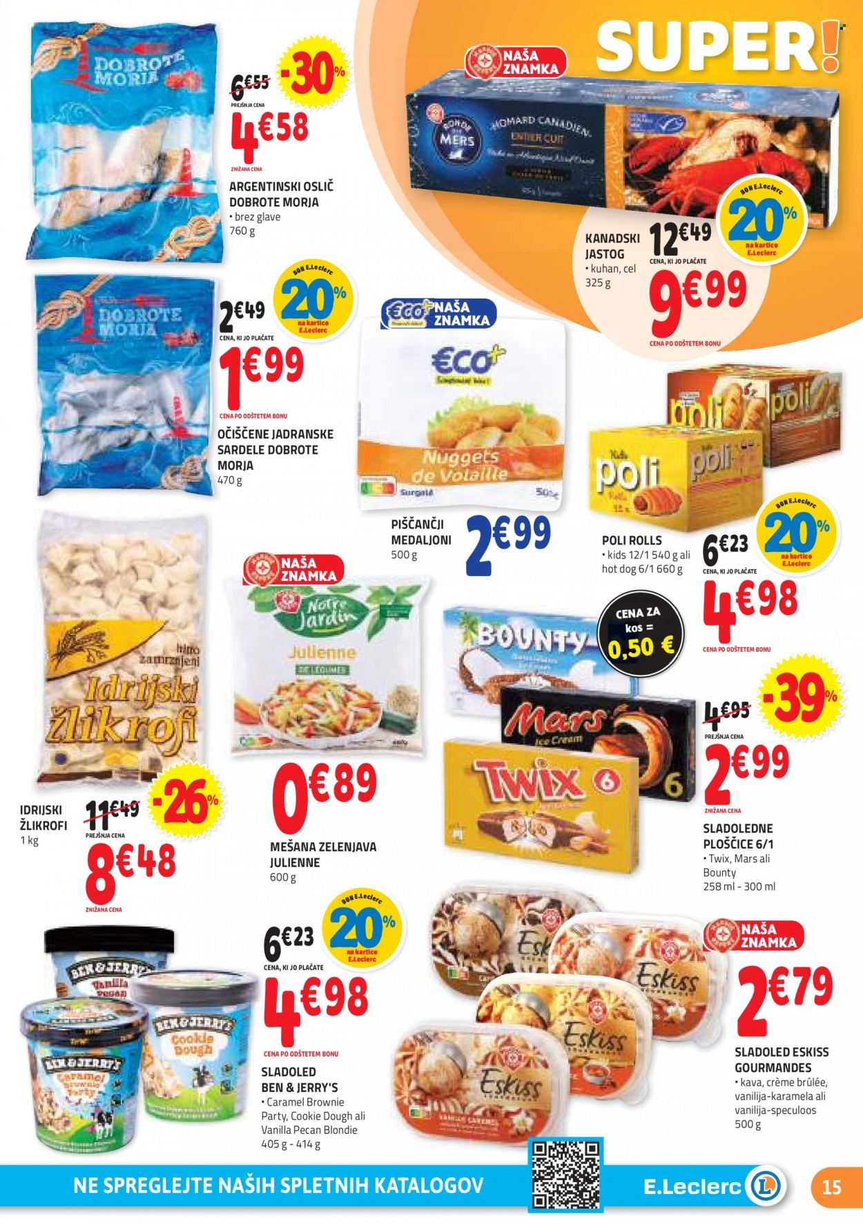 E.Leclerc katalog - 5.7.2023 - 15.7.2023. Stran 15