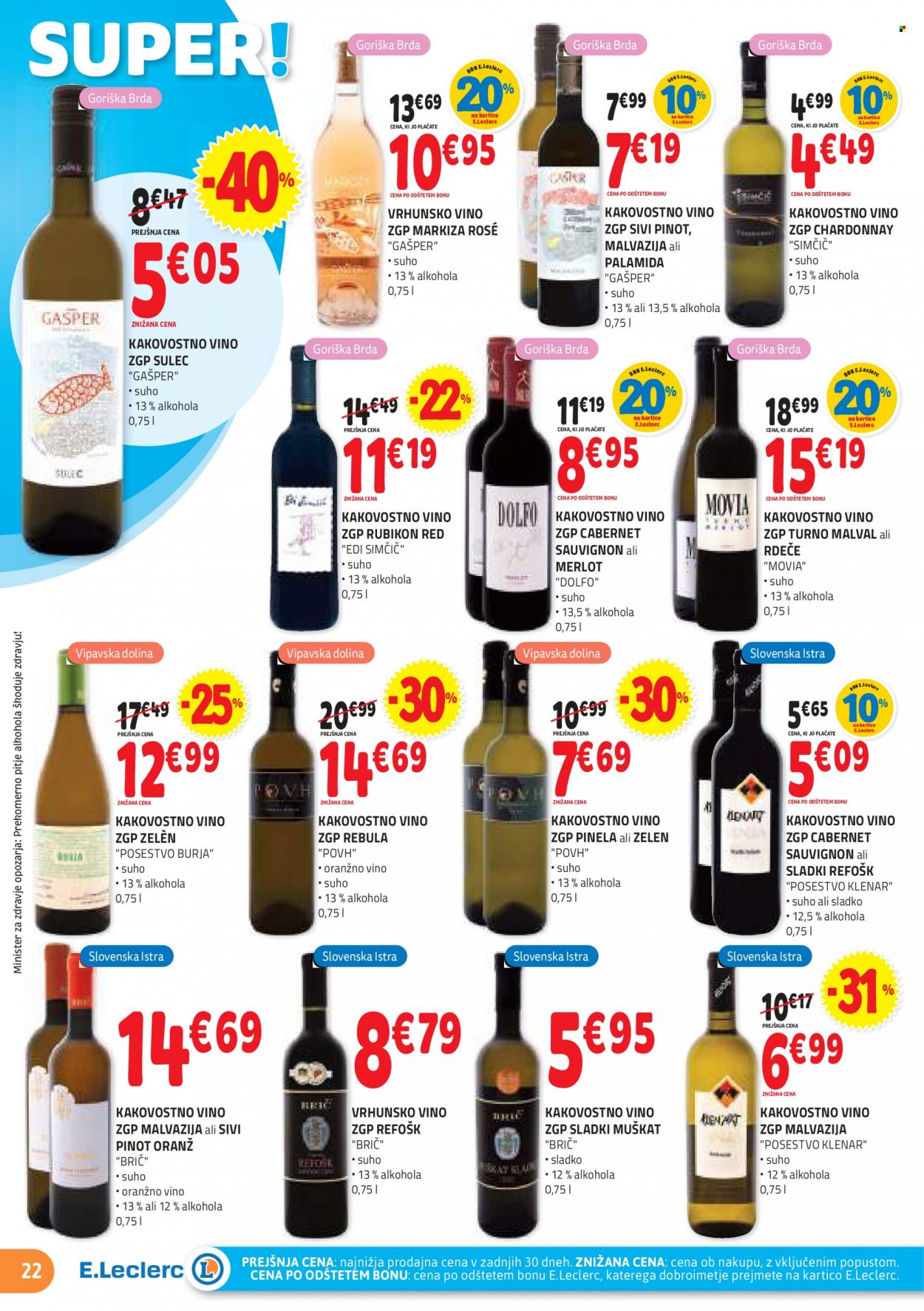 E.Leclerc katalog - 5.7.2023 - 15.7.2023. Stran 22