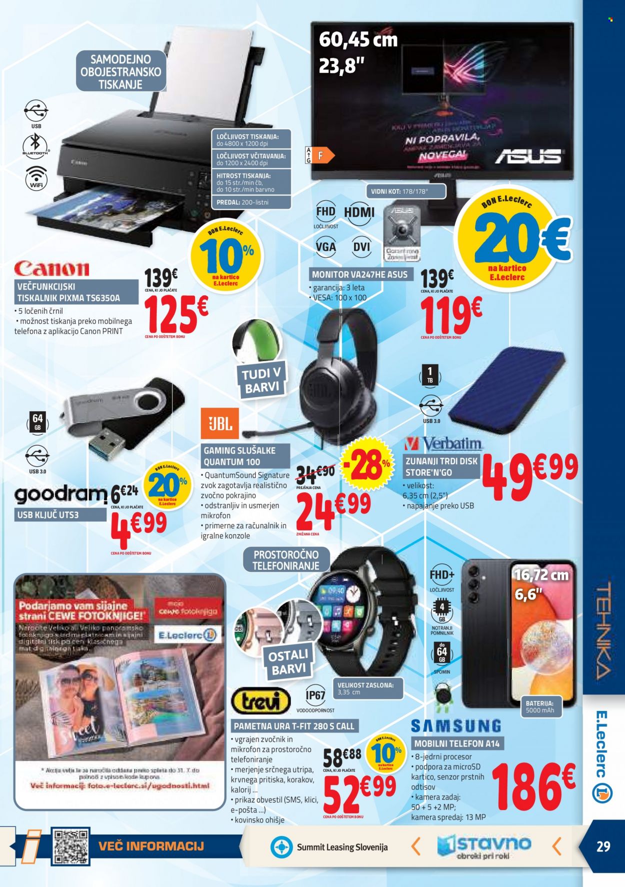 E.Leclerc katalog - 5.7.2023 - 15.7.2023. Stran 29