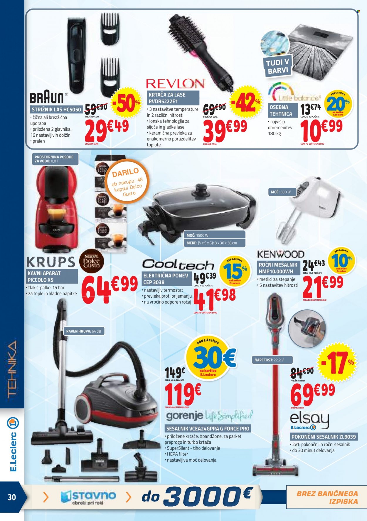 E.Leclerc katalog - 5.7.2023 - 15.7.2023. Stran 30