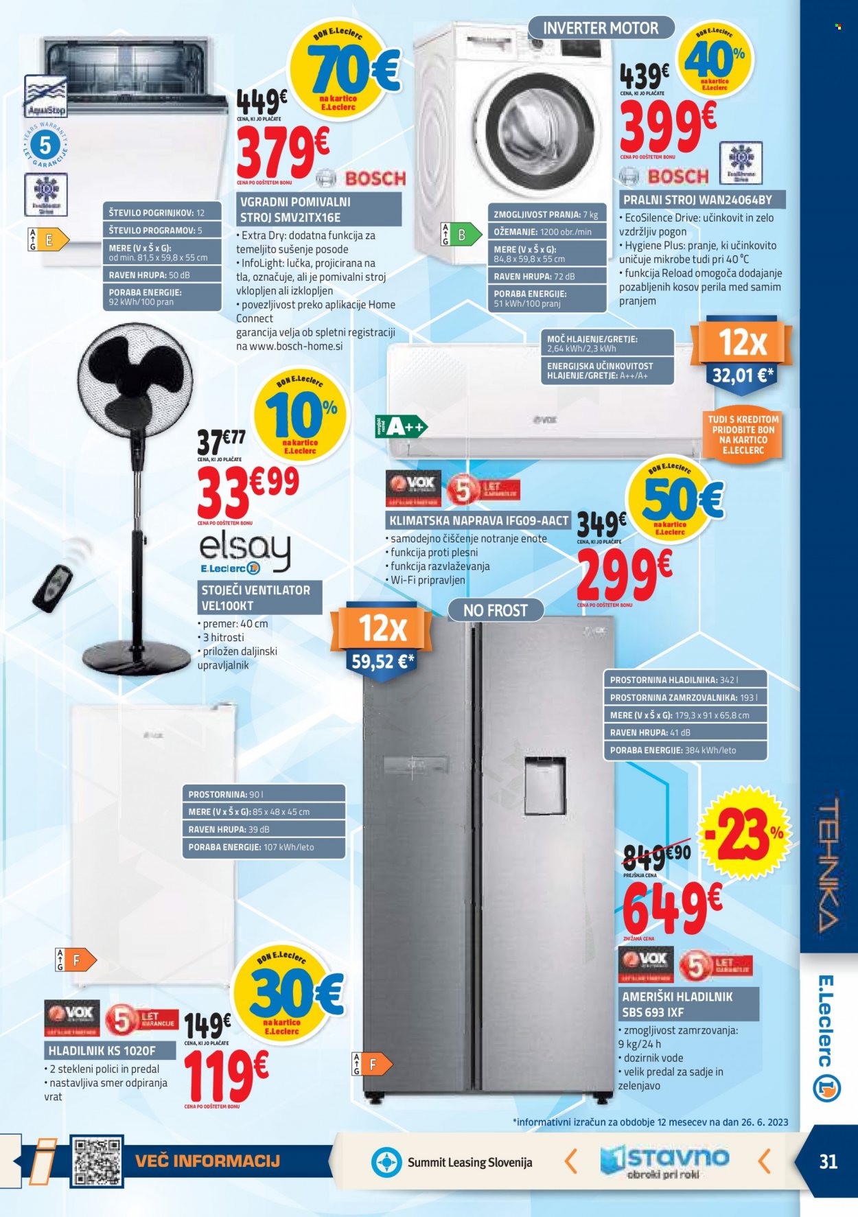 E.Leclerc katalog - 5.7.2023 - 15.7.2023. Stran 31