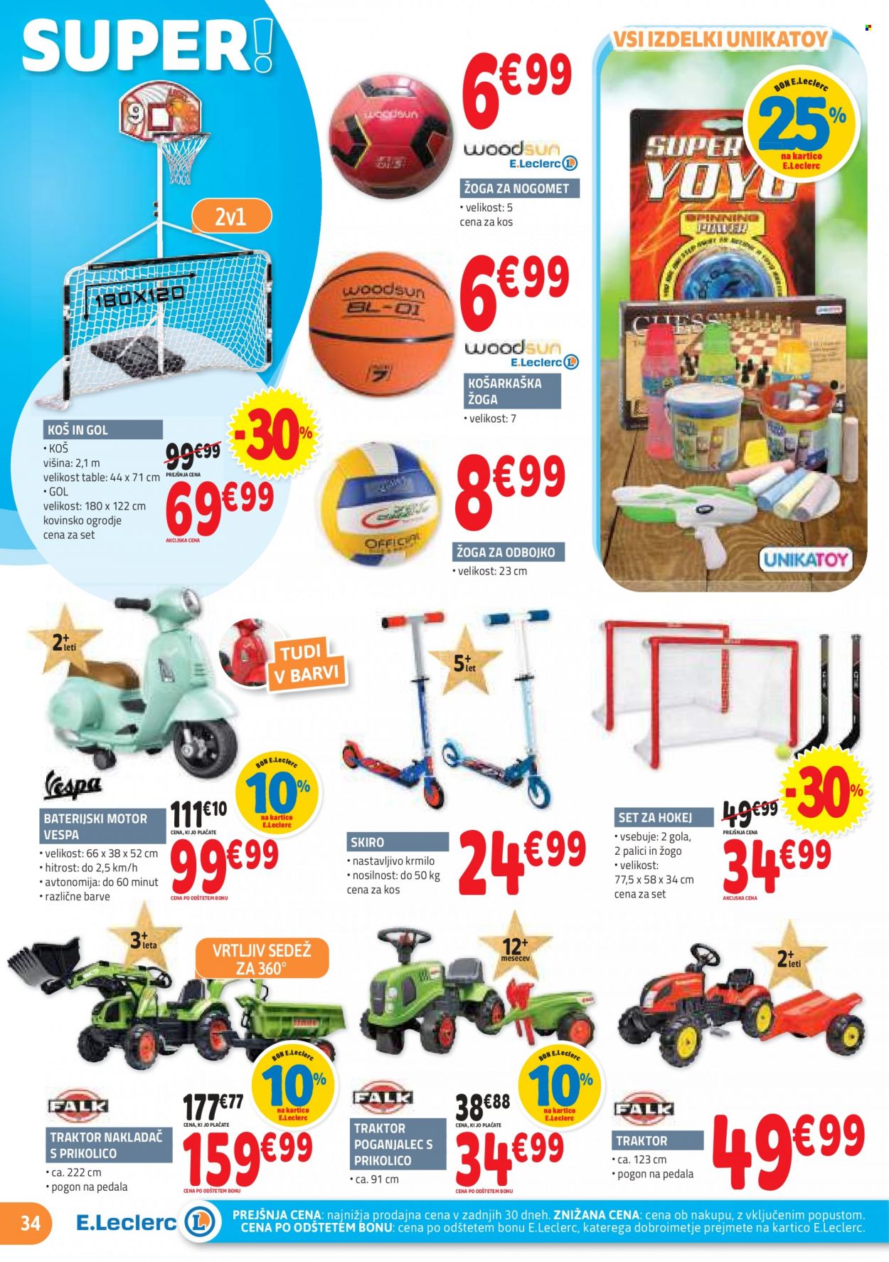 E.Leclerc katalog - 5.7.2023 - 15.7.2023. Stran 34