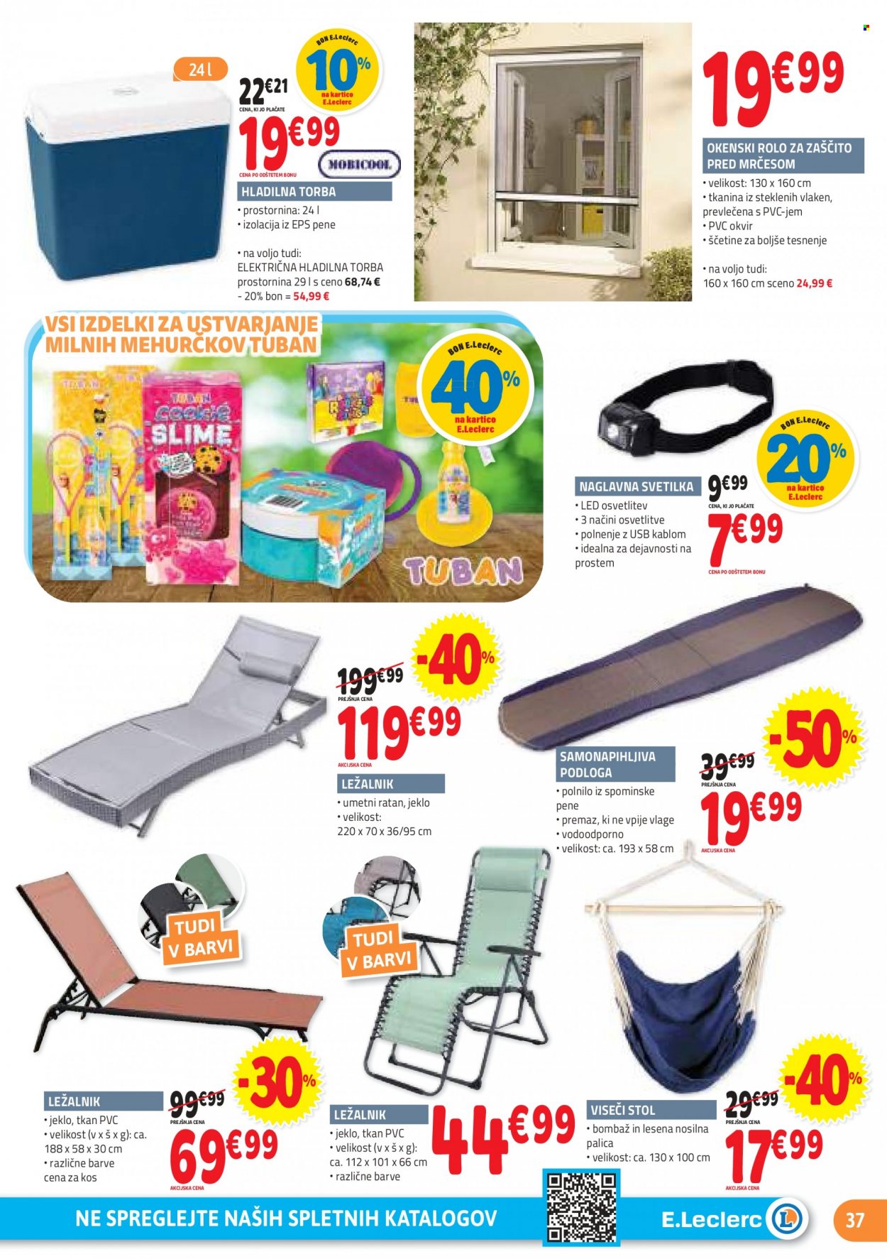 E.Leclerc katalog - 5.7.2023 - 15.7.2023. Stran 37