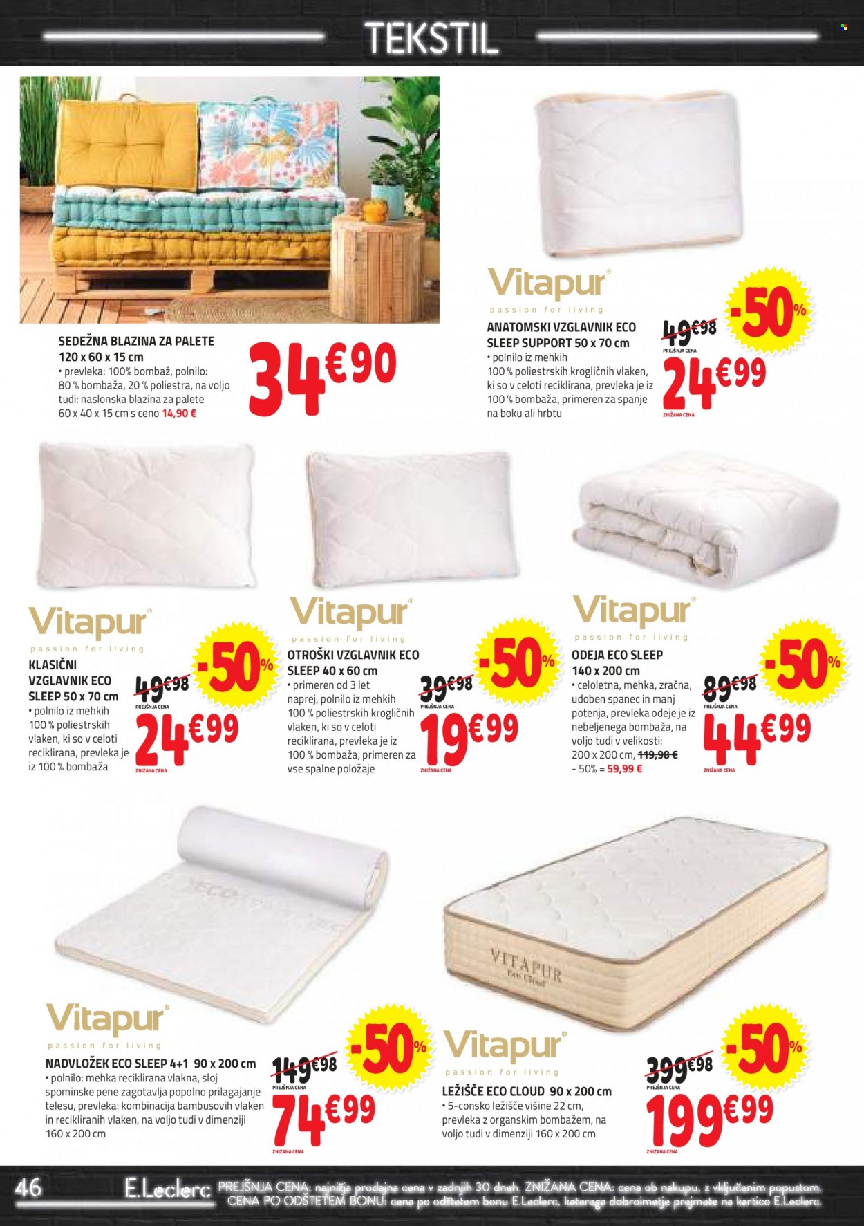 E.Leclerc katalog - 5.7.2023 - 15.7.2023. Stran 46